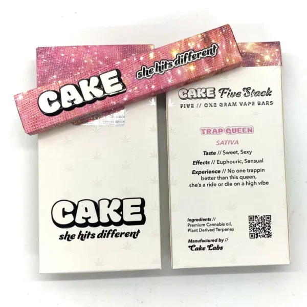 Cake Disposable (Multiple Flavors) Complete Set *Empty Packaging* -  Powerful Packaging